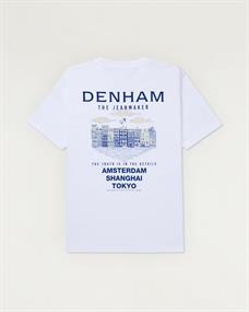 DENHAM Amsterdam skyline T-shirts