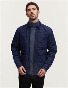 DENHAM Denver quilted shirt qd Overhemden