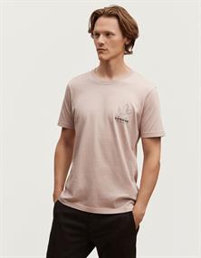 DENHAM Ind flower slim tee moj T-shirts