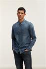 denham-rob-reg-shirt-mw-overhemden