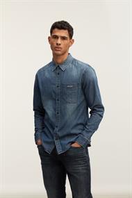 DENHAM Rob reg shirt mw Overhemden