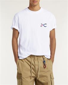 DENHAM Teddy graphic tee 24/1 jersey T-shirts