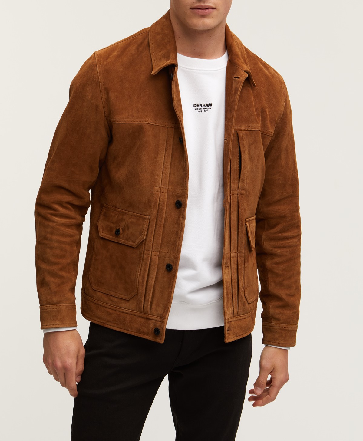 Winston suede jacket gs Jassen Fabert de Wit