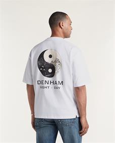 DENHAM Yinyang bw tee hcj T-shirts
